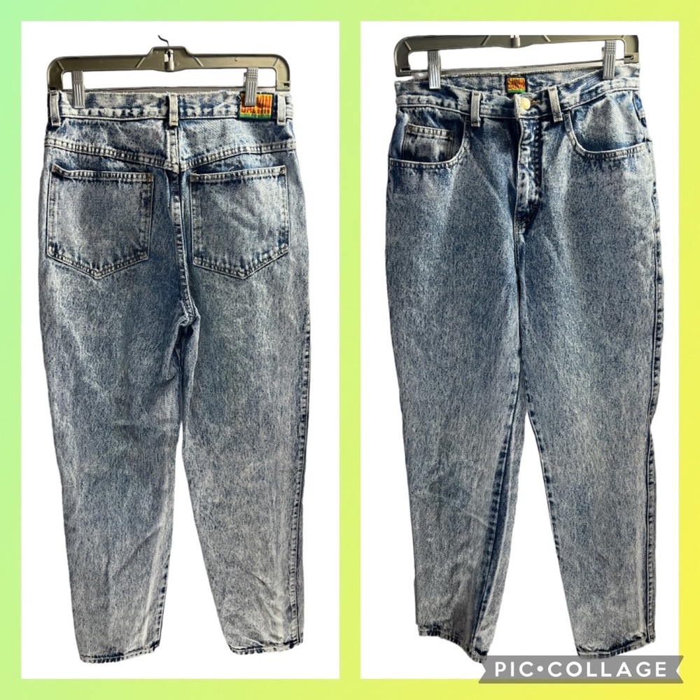 Vintage 1980’s Calvin by Calvin Klein Acid Wash Jeans